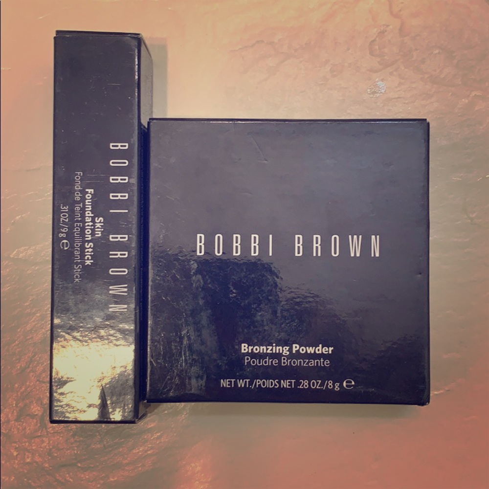 Bobbi foundation stick & bronzer